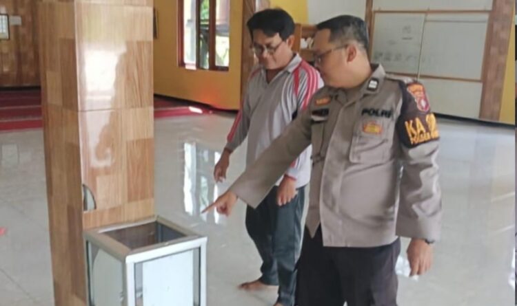 Polresta Palangka Raya Tindak Lanjuti Laporan Dugaan Pencurian Kotak Amal di Masjid Al-Hikmah