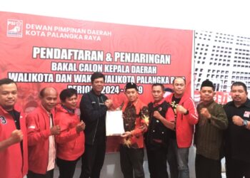 PSI Kota Palangka Raya Tutup Sementara Penjaringan Pendaftaran Bakal Calon Wali Kota dan Wakil Wali Kota