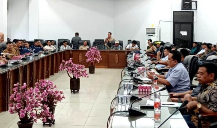 DPRD Gelar RDP Lanjutan Terkait Pembebasan Lahan di Desa Lemo I dan II