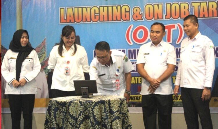 OJT Rekam Medik Elektronik Untuk Kemajuan Kesehatan di Kapuas