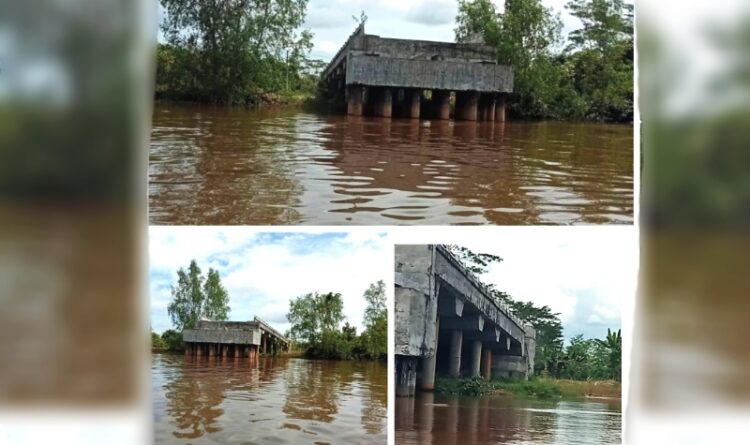 Pj Bupati Kapuas Lanjutkan Pembangunan Jembatan Terusan 10 Tahun Mangkrak