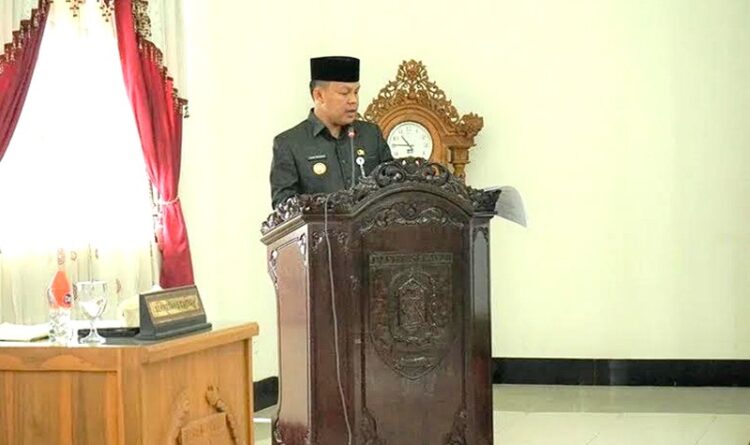 Pj Bupati Barsel Apresiasi dan Sampaikan Terima Kasih kepada DPRD