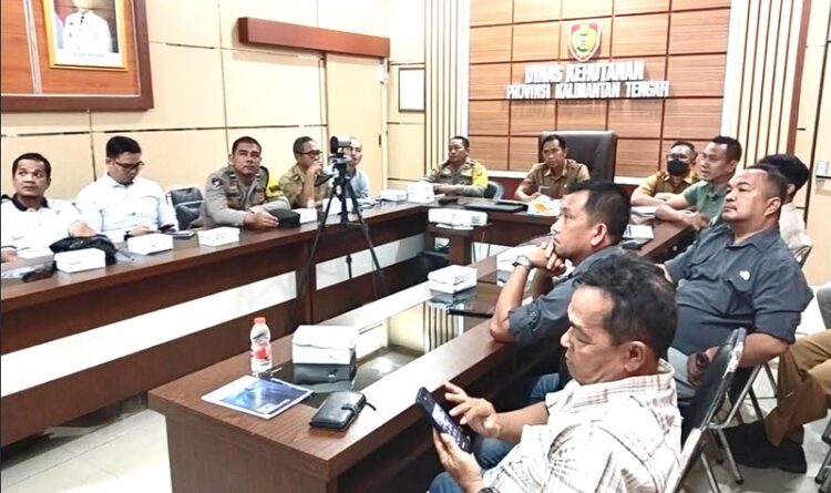 Polsek Bukit Batu Ikuti Rapat Perencanaan Pembangunan Kehutanan