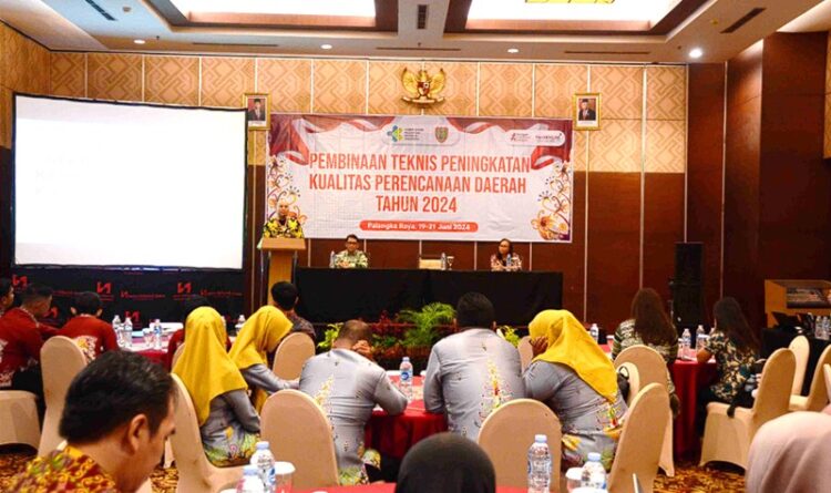 Dinkes Kalteng Laksanakan Pembinaan Teknis Peningkatan Kualitas Perencanaan Daerah Tahun 2024