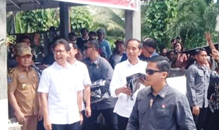 Kedatangan Presiden Joko Widodo di Bartim, Disambut Gegap Gempita Warga Masyarakat