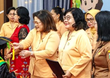 TK Bakuwu UPR Tahun Ajaran 2023/2024 Gelar Perpisahan