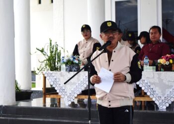 Pj Bupati Gumas Lepas Kontingen Prapopnas