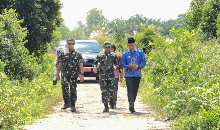 Damdim 1011/KLK Kunjungi Lokasi Rencana TMMD