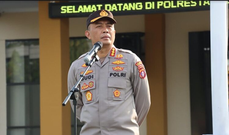 Kombes Pol. Budi Santosa Sampaikan Salam Perpisahan Dengan Jajaran di Polresta Palangka Raya