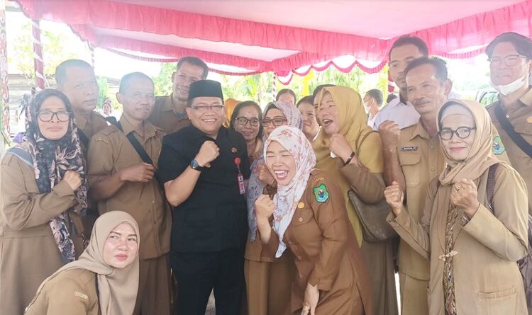 Erlin Hardi Hadiri Syukuran dan Silaturahmi bersama P3K dan PGRI