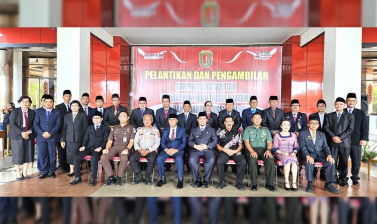 11 Orang Pimpinan Tinggi Pratama Dinas Dilantik