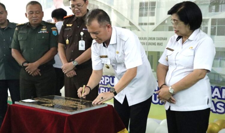 Bupati Gunung Mas Resmikan Perpustakaan Daerah: Tingkatkan Kualitas SDM dan Ekonomi