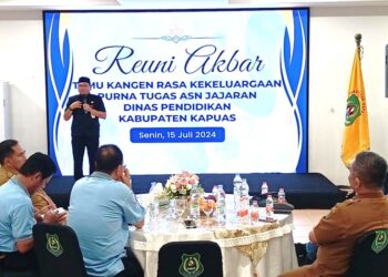 Pj Bupati Hadiri Reuni Akbar Purna Tugas ASN Lingkup Dinkes Kapuas