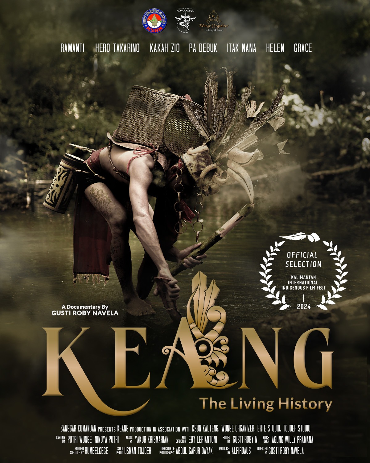 Film Dokumenter “Keang”, Karya Sineas Asal Bartim Terpilih di Ajang Kalimantan Indigenous Film Festival 2024