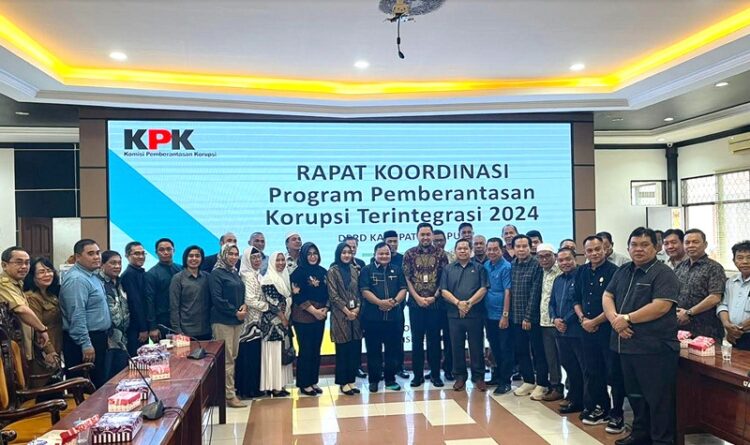 Ketua DPRD Ardiansah Pimpin Rapat Bersama KPK