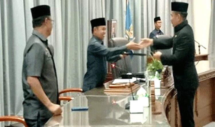 Fraksi Gabungan ARKS Terima Raperda Pertanggungjawaban ABPD 2023