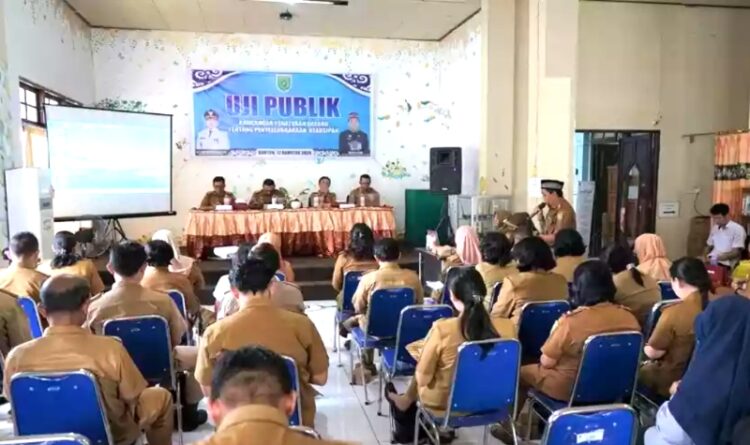 Pemkab Barsel Gelar Uji Publik terkait Raperda Penyelenggaraan Kearsipan