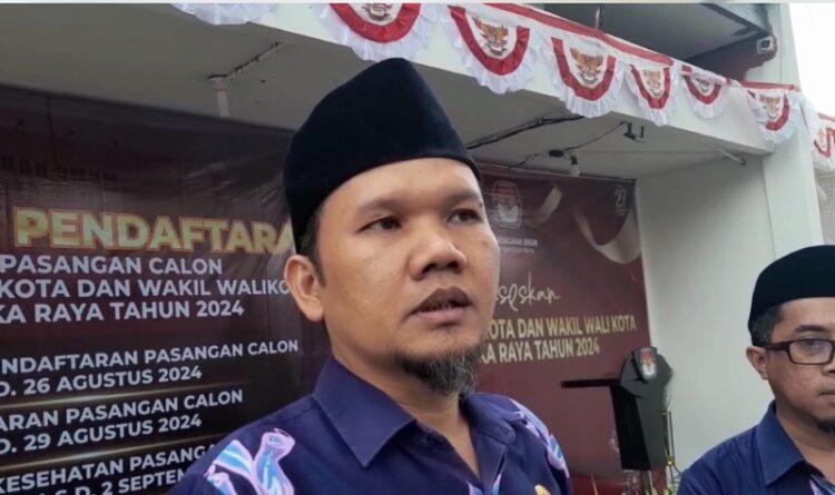 KPU Palangka Raya Siap Menerima Pendaftaran Calon Walikota Dan Wakil Walikota