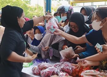 Lurah Panarung Apresiasi Program Gerakan Pangan Murah Dari Pemprov Kalteng