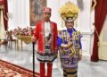 Jadi Pemimpin Upacara HUT RI ke-79 di IKN, Presiden Jokowi Kenakan Baju Adat Nusantara Kustin