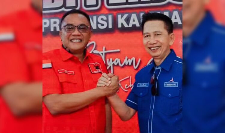 Dinilai Visioner, Banteng Muda dan Kader Demokrat Siap Menangkan Nadalsyah-Sigit K Yunianto