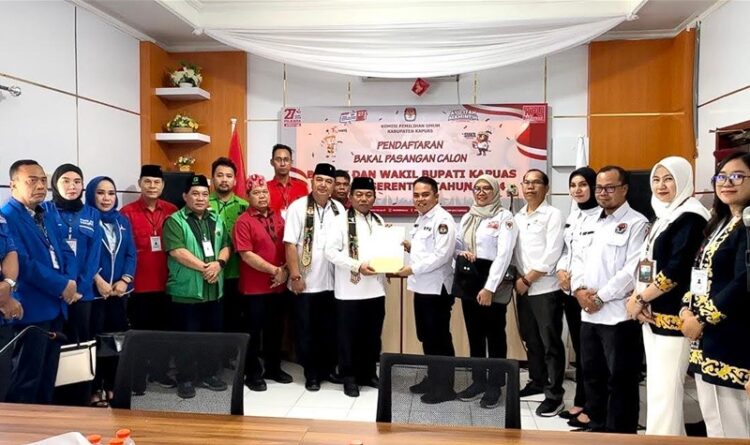 Pilkada Kapuas Dipastikan 5 Pasang Calon