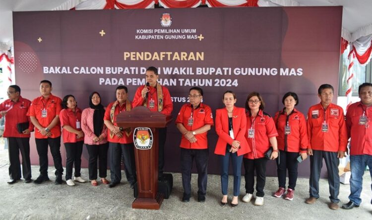 Diusung PDIP Kunadi-Daldin Daftarkan Diri ke KPU, dengan Program Perubahan
