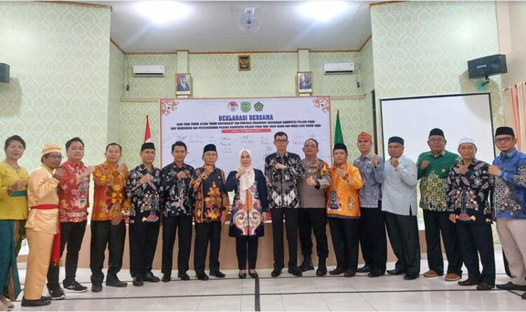 Sukseskan Pilkada Serentak, KUB Pulang Pisau Gelar Dialog Bersama Tokoh Lintas Agama