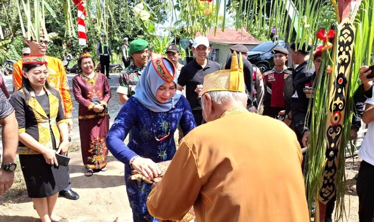 Pj Bupati Pulang Pisau Hadiri Acara Mamapas Lewu