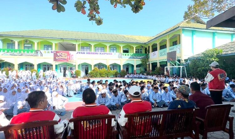 KONI Kapuas Goes Upaya Meningkatkan Minat Olahraga Kepada Pelajar
