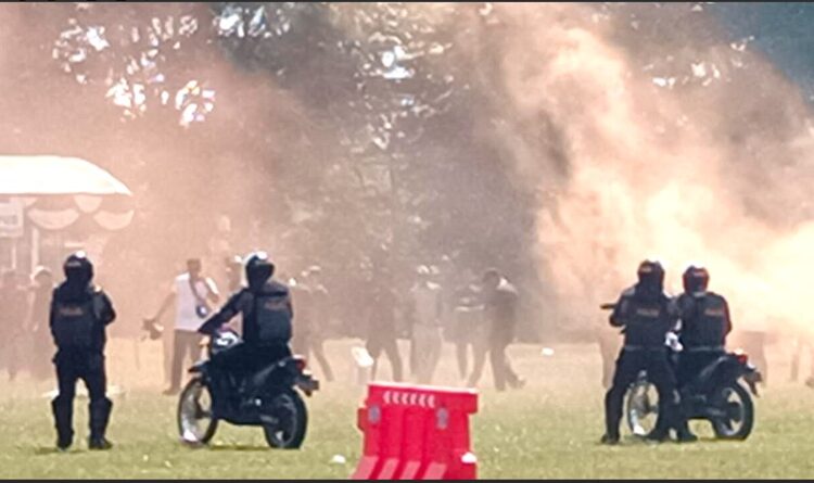 Simulasi Pamkota Ukur Kemampuan Personil dan Kelengkapan Sarpas