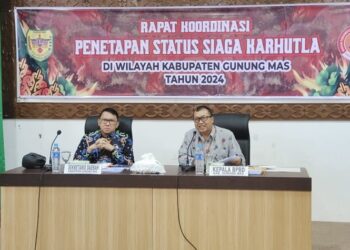 Antisipasi Karhutla, Pemkab Gumas Gelar Rakor Penetapan Status Siaga