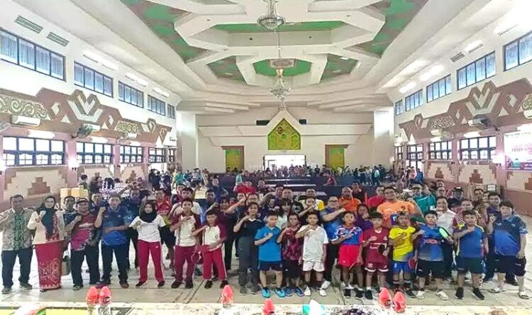 Sebanyak 213 Peserta Mengikuti Turnamen Tenis Meja Pj Bupati CUP