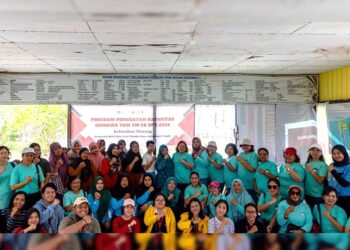 DWP UPR dan Tin PKK Ormawa TBM Tingang Menteng FK UPR Tunjukan Kepedulian Pada Kesehatan Gigi dan Gizi Masyarakat Marang