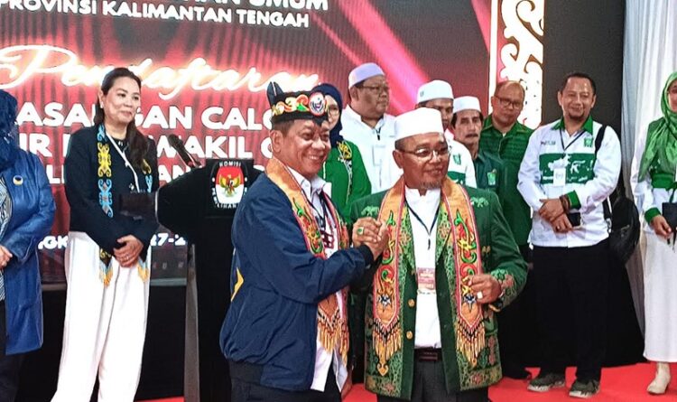 Jawab Keinginan Rakyat, Willy M Yoseph-Habib Ismail Daftar ke KPU Kalteng