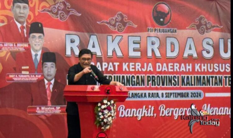 PDI Perjuangan Targetkan Menang Total di Pilkada Kalteng