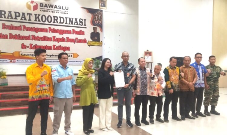 Pj Bupati katingan : Kepala Desa dan Lurah Wajib Menjaga Netralitas di Pilkada 2024