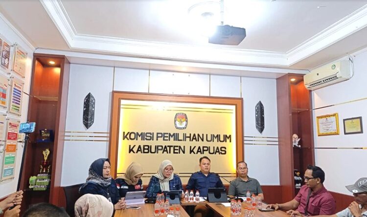 KPU Menetapkan 5 Paslon Ikut Pilkada Kapuas 2024