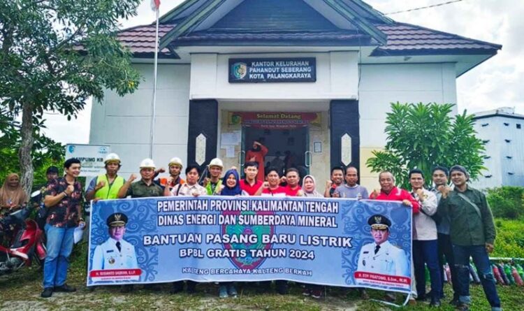 Kelurahan Pahandut Seberang Dapat BPBL, Ini Kata Dinas ESDM Kalteng