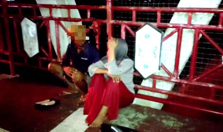 Karena Masalah Keluarga, Seorang Wanita Coba Bunuh Diri Dari Atas Jembatan Kahayan