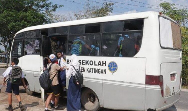 Jumlah Bus Sekolah Di Katingan Belum Memadai