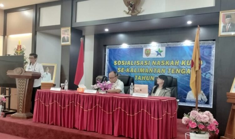 Dispursip Kalteng Gelar Sosialisasi Naskah Kuno