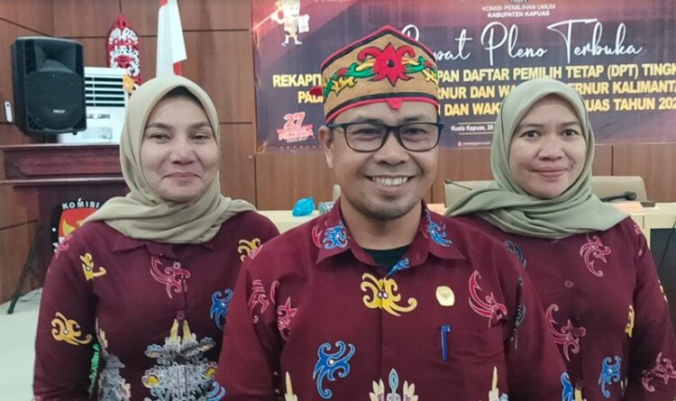 KPU Menetapkan Daftar Pemilih Tetap Pilkada Kapuas 2024