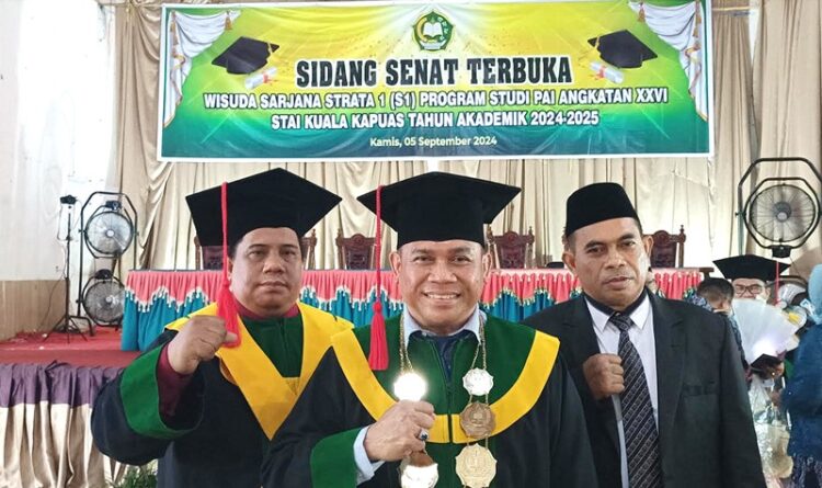 STAI Kapuas Wisudakan 168 Sarjana Strata 1 Program Studi PAI Angkatan XXVI