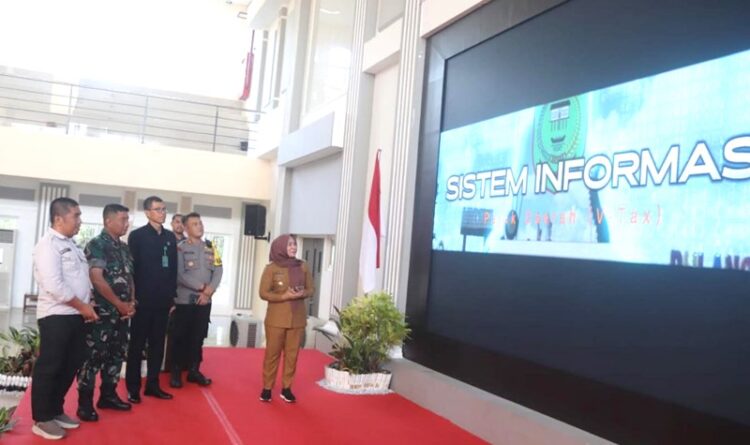 Launching Sistem Informasi Pajak Daerah " V-TAX dan Layanan Jejak Daerah