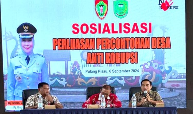 Pemkab Pulpis Sosialisasi Perluasan Percontohan Desa Anti Korupsi