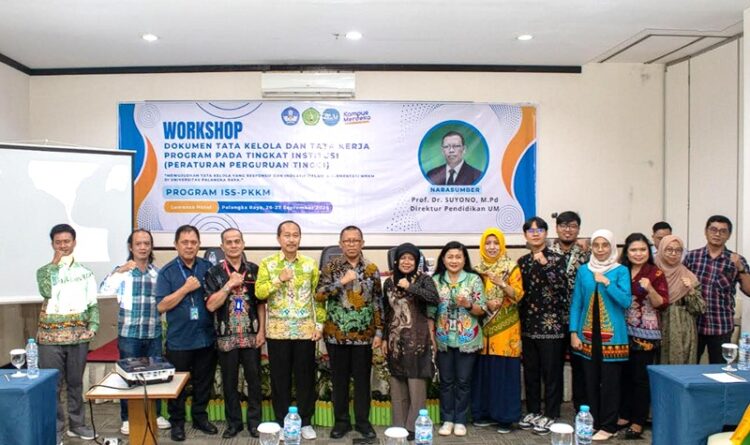 UPR Laksanakan Workshop Dokumen Tata Kelola Dan Tata Kerja Program Pada Tingkat Institusi