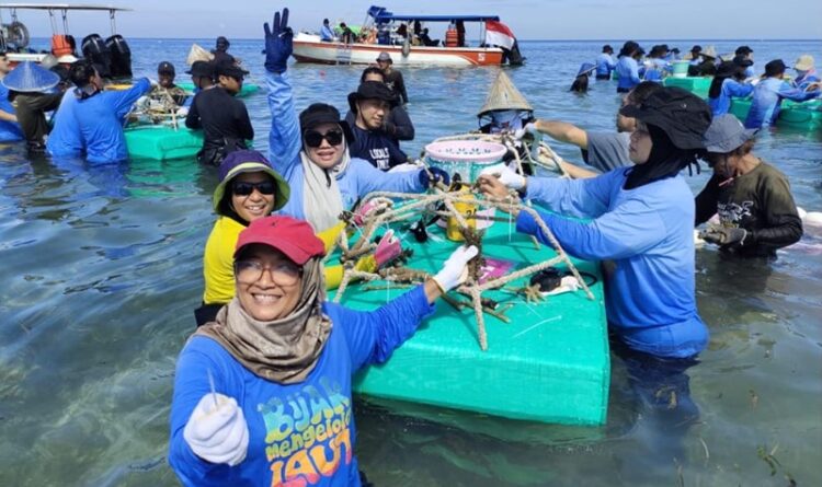 Dislutkan Kalteng Ikuti Bimtek Restorasi Terumbu Karang