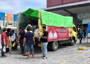 Dinas Hanpang Kalteng Adakan GPM di City Mall Sampit