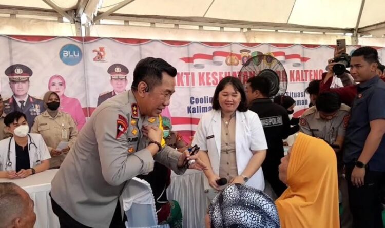 Polda Kalteng Gelar Bakti Kesehatan Untuk Masyarakat